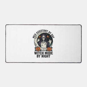 Medische Assistent Halloween Heks Vintage Gravure Bureaumat