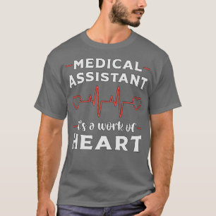 Medische assistent Hartarts geneeskundige verpleeg T-shirt
