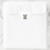 Medische Assistent Heks Skelet Spuit Ketel  Hart Sticker (Tas)