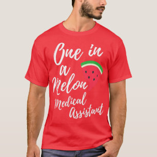 Medische assistent Idee in een Melon Medica T-shirt