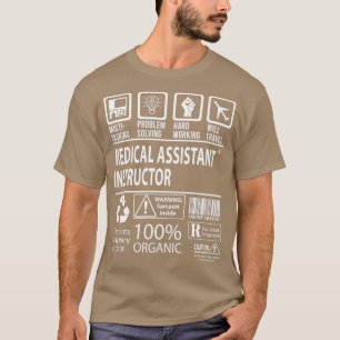 Medische assistent-instructeur 2 t-shirt