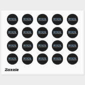 Medische assistent | Klinische assistent Ronde Sticker (Vel)