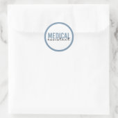 Medische assistent | Klinische assistent Ronde Sticker (Tas)