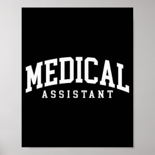 Medische assistent ma cma verpleegkundige dokter a poster