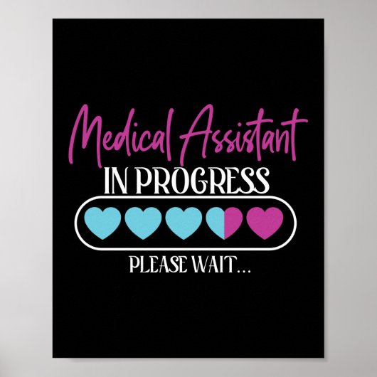 Medische assistent medische assistent van de medis poster (Voorkant)