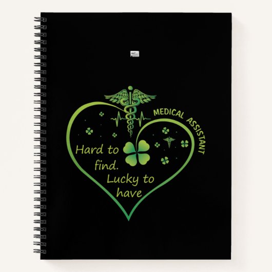 Medische assistent moeilijk te vinden notitieboek (Voorkant)