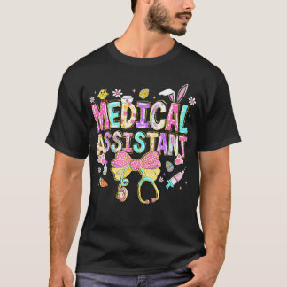 Medische Assistent Pasen Dag Schattige Coquette T-shirt