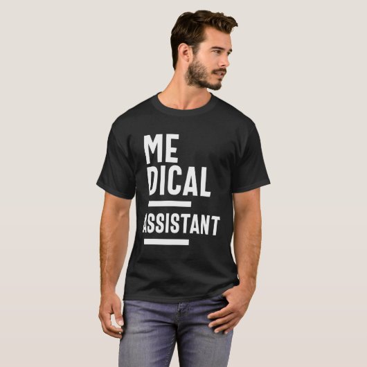 Medische assistent Titel Titel Cadeau T-shirt (Voorkant volledig)