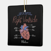 Medische assistent Verpleegkundige EMT Paramedisch Keramisch Ornament (Links)