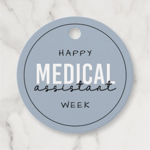 Medische assistent-week Klinische assistent Bedankjes Labels