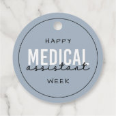 Medische assistent-week | Klinische assistent Bedankjes Labels (Achterkant)