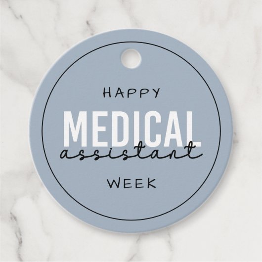 Medische assistent-week | Klinische assistent Bedankjes Labels (Voorkant)