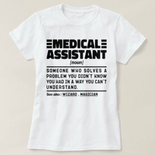 Medische assistent zelfstandig naamwoord Medicatie T-shirt