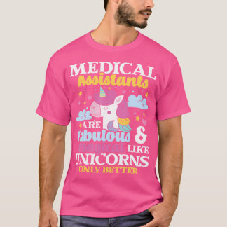 Medische Assistenten - Magische Eenhoorn Zorg Wo T-shirt
