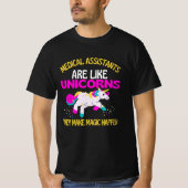 Medische assistenten Unicorn , Magical Unicorn T-shirt (Voorkant)