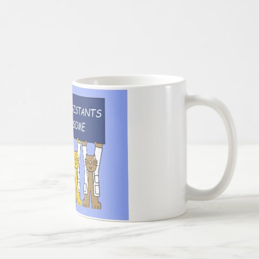 Medische assistenten zijn Geweldige Koffiemok (Rechts)