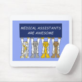 Medische assistenten zijn Geweldige Muismat (Met muis)