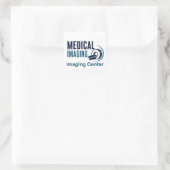 Medische Beeldvorming Diagnostisch Ontwerp Vierkante Sticker (Tas)