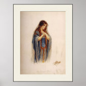 Medische "Beggar Maid"-druk Poster (Voorkant)