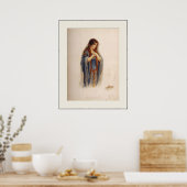 Medische "Beggar Maid"-druk Poster (Keuken)