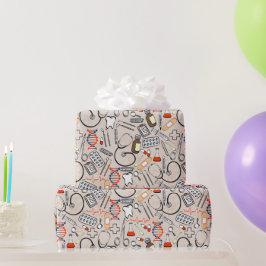 Medische Benodigdheden Cadeaupapier