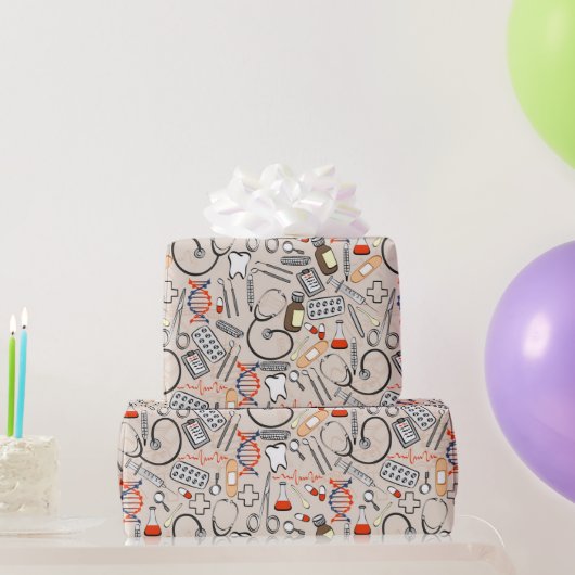 Medische Benodigdheden Cadeaupapier (Feestgeschenken)
