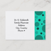 Medische benoeming afsprakenkaartje (Achterkant)