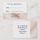 Medische benoeming afsprakenkaartje (Voorkant / Achterkant)