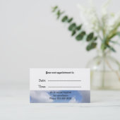 Medische benoemingen Troebele Skies Afsprakenkaartje (Staand voorkant)