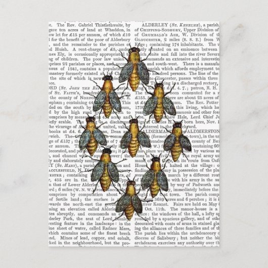 Medische bijen 2 briefkaart (Voorkant)