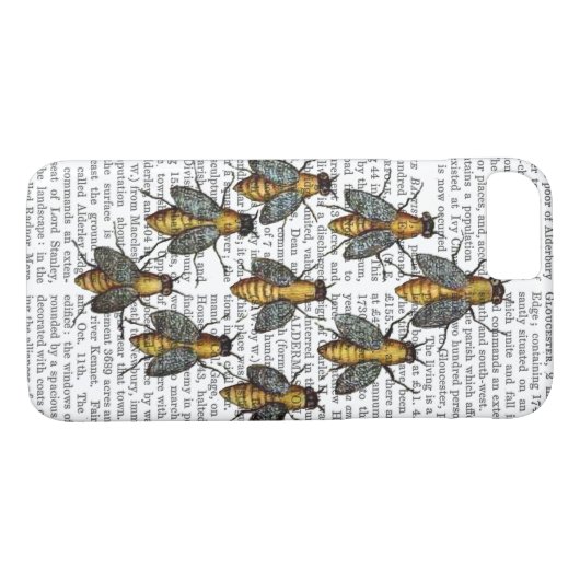 Medische bijen 2 Case-Mate iPhone case (Achterkant (Horizontaal))