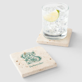 Medische bodemverbeteringskapitaal S Stenen Onderzetter