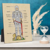 Medische Bord Armor Circa 1430 Fotoplaat (Zijkant)