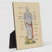 Medische Bord Armor Circa 1430 Fotoplaat (Zijkant)