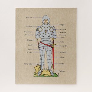 Medische Bord Armor Circa 1430 Legpuzzel