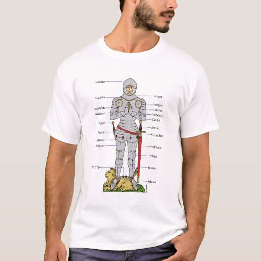 Medische Bord Armor Circa 1430 T-shirt (Voorkant)