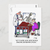 Medische Cartoon 9378 Briefkaart (Voorkant / Achterkant)