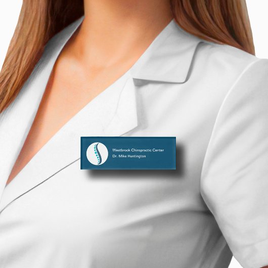 Medische Chiropractor Kantoor Personeel Moderne Na Naambadge