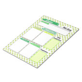 Medische chirurgische Sjabloon voor studenten in d Notitieblok (Schuin)