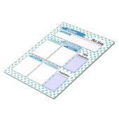 Medische chirurgische Sjabloon voor studenten in d Notitieblok (Schuin)