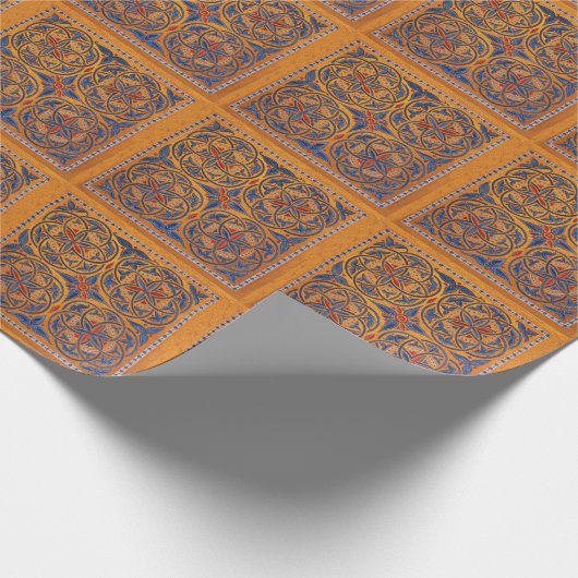 Medische cirkels cadeaupapier (Hoek)