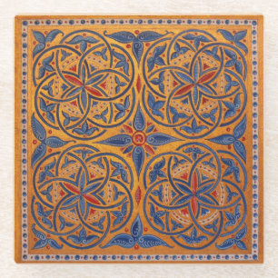 Medische cirkels glazen onderzetter