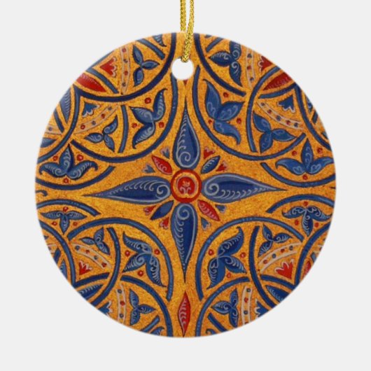 Medische cirkels keramisch ornament (Voorkant)