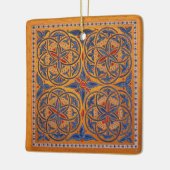 Medische cirkels keramisch ornament (Links)