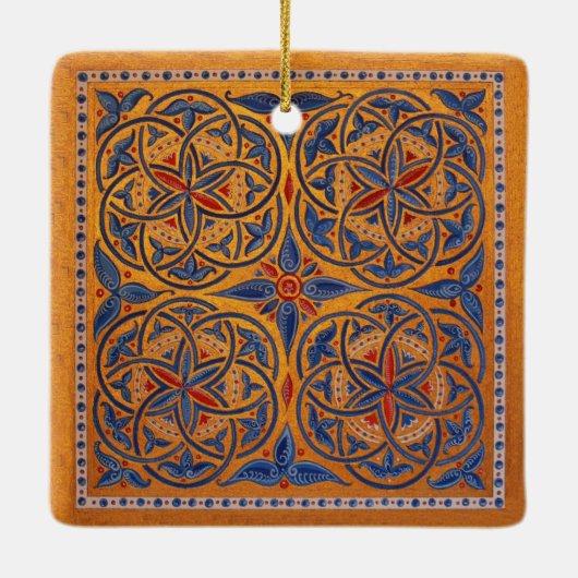 Medische cirkels keramisch ornament (Achterkant)