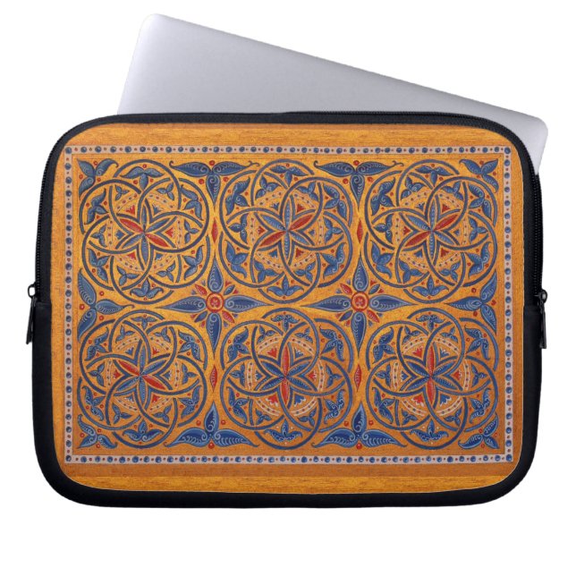 Medische cirkels laptop sleeve (Voorkant)