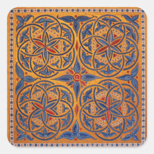 Medische cirkels vierkante sticker