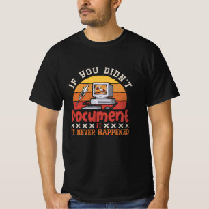 Medische code als je geen ICD-codering hebt gedocu T-shirt