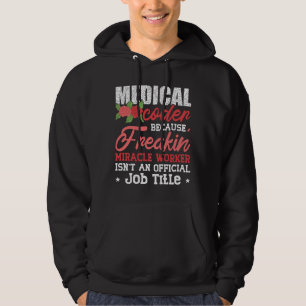Medische code omdat Freakin Assistant ICD-code Hoodie