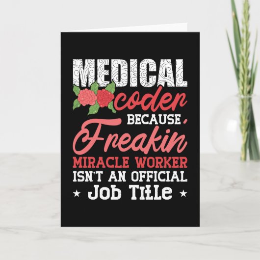 Medische code omdat Freakin Assistant ICD-code Kaart (Voorkant)